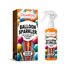 DOWMOO Rubber Balloons Bright Spray Balloon Improve Skin Gloss Lasting Effect Increase Atmosphere Gloss Spray