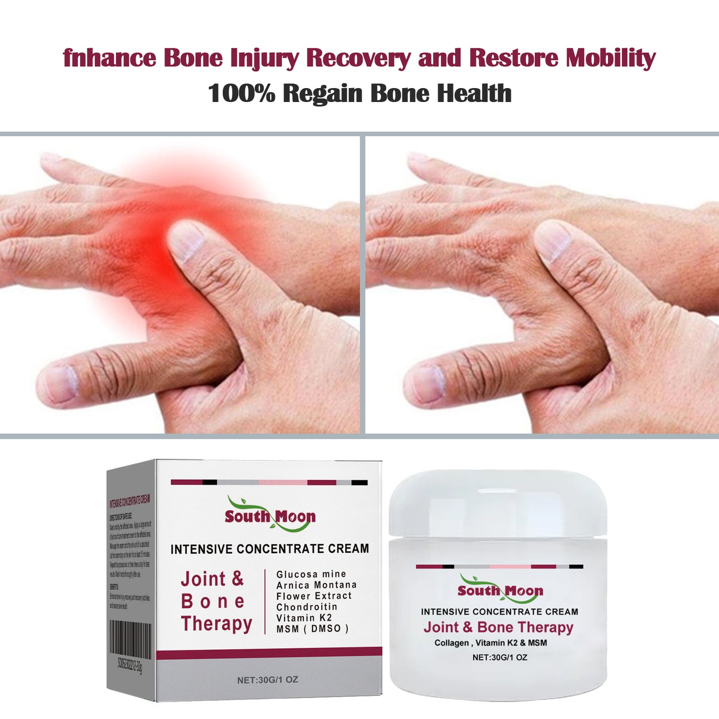 South Moon Joint Bone Collagen Cream Soothing Joint Bone Pain Deformation Correction Repair Cream