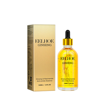 EELHOE Ginseng Facial Essence Moisturizing Hydrating Soft and Hydrated Easy Absorption Refreshing Facial Moisturizing Essence