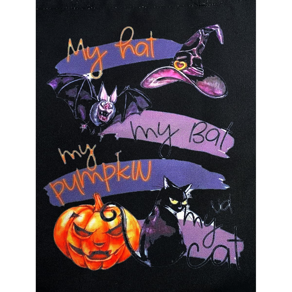 Wholesale Halloween Decorative Gifts Kids Tote Bag Children'S Candy Gift Canvas Bag for Halloween Party