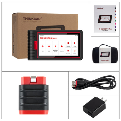 Thinkscan Max 2 Active Test Smart Diagnosis Read Clear Fault Code for Auto Mechanic Owners Automotive Diagnosis