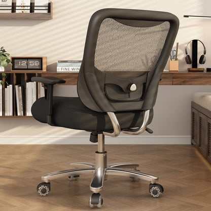 High Quality Grey Mesh Office Chair Ergonomic Executive Furniture Adjustable Headrest Modern Swivel Design Made Iron Metal