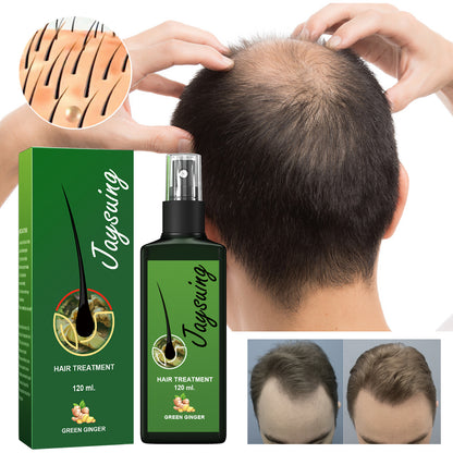 Jaysuing Hair Care Solution Gentle Nourishing Scalp Massage Moisturizing Smooth Hair Care Spray