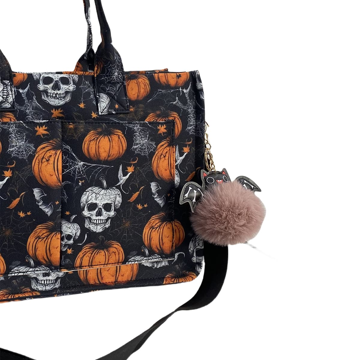 New Arrival Halloween Tote Reusable Canvas Bag for Trick or Treating Halloween Treats Bags