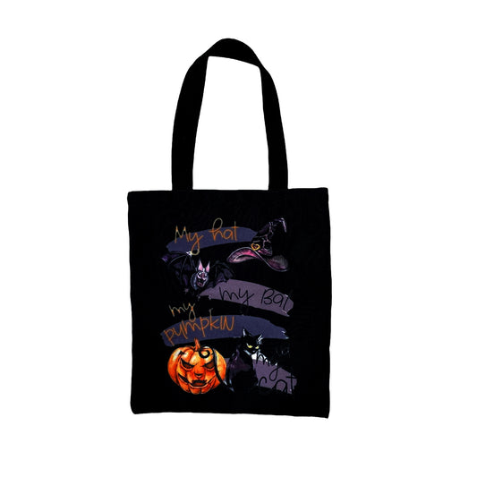 USA Warehouse Halloween Promotional Cotton Canvas Bags Reusable Shopping Cotton Tote Bags