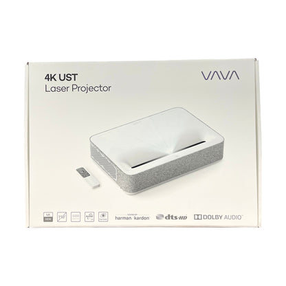 [Global] Us Free Shipping Top Seller VAVA Laser Projector 4k UST Home Theater Projectors 6000 Lumens 2500 Ansi Two Colors