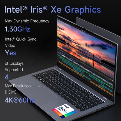 MOQ 1 Brand New Laptops Intel Core I5 Laptop 12th Generation 16GB 512GB 15.6 Inch Ordinateur Portable Core I7