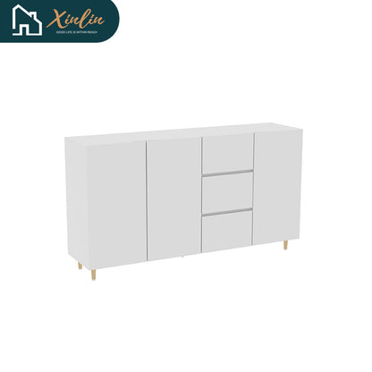 Free Shipping Comprehensive Storage with Divided Display Versatile Side Cabinets Perfect