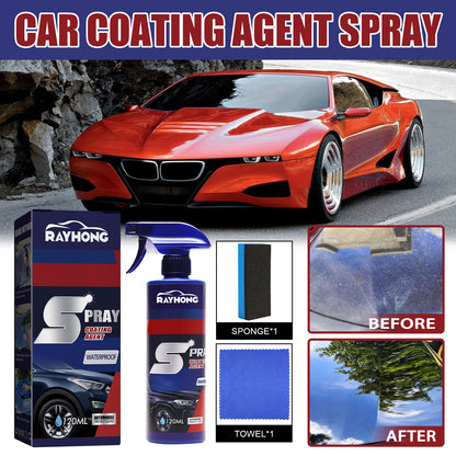 Rayhong Car Coating Spray Car Paint Maintenance Paint Surface Decontamination Brightening Nano Coating Spray Coating Agent