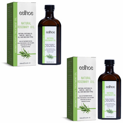 EELHOE Rosemary Hair Care Essential Oil Anti-Frizz Long-Lasting Smooth Fragrance Repair Perm Dyed Hair Care Oil