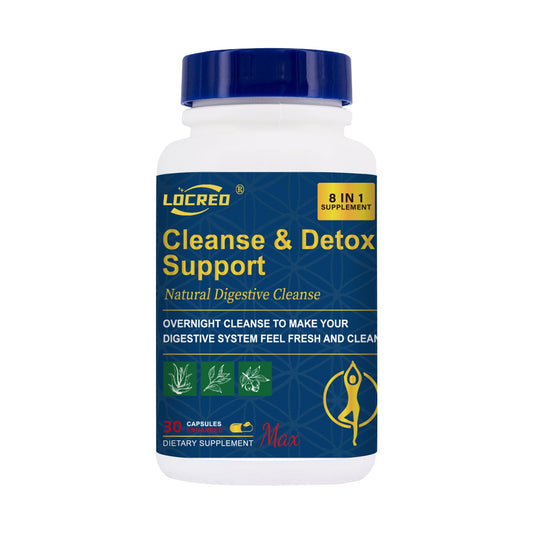 Cleanse & Detox Capsule Gentle Herbal  Supports Digestive Health 30 Capsules