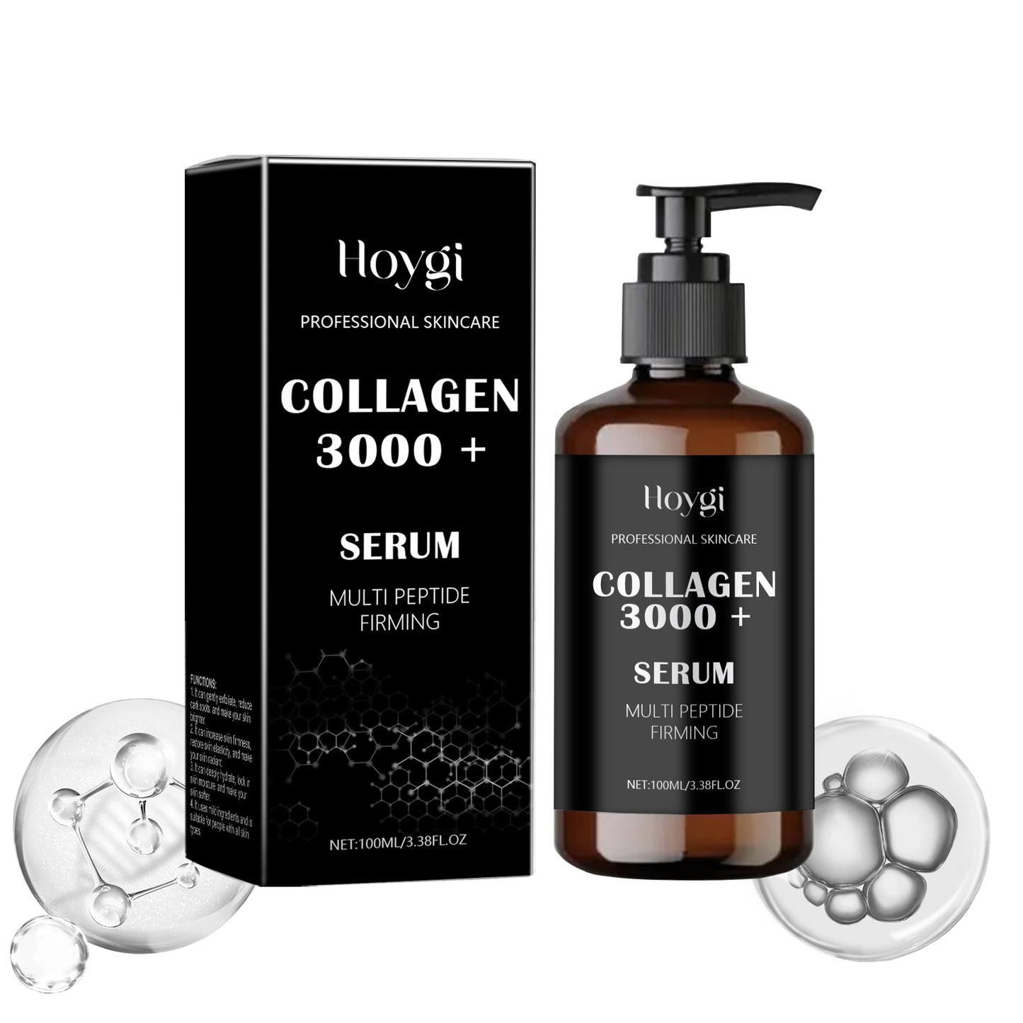 Hoygi Hyaluronic acid essence Hydrating, Moisturizing and Caring Skin Brightening, Soft, Gentle and Caring Essence