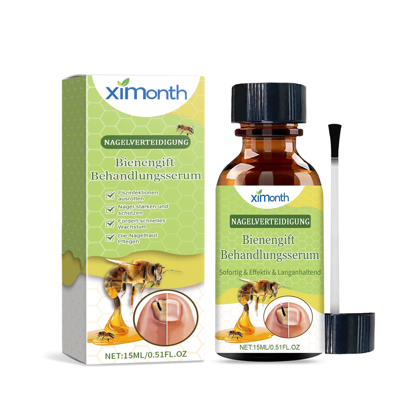 Ximonth Nail Care Essence Gentle Cleansing Moisturizing Repair Hand Foot Nail Daily Nail Care Essence