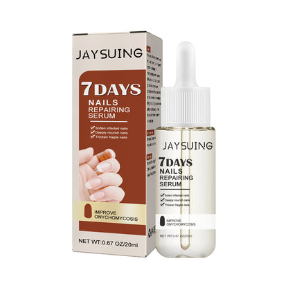 Jaysuing 7Sky Nail Care Essence Gray Nail Hand and Foot Nail Nutritional Cleansing Care Essence