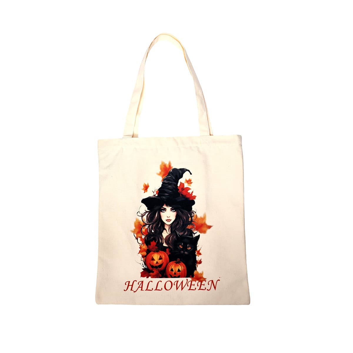 Wholesale Halloween Decorative Gifts Kids Tote Bag Children'S Candy Gift Canvas Bag for Halloween Party