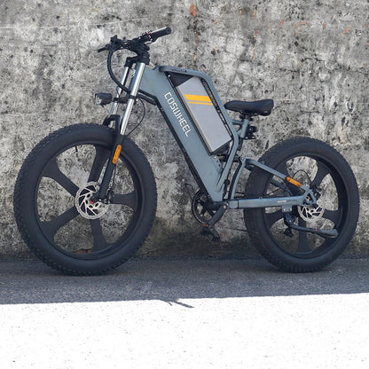 COSWHEEL T26 E Bike Retro 1000W Fat Tire Cheap Electric Dirt Mountain City Hybrid Bike Prices Bicycle Ebike E-Bike for Adults