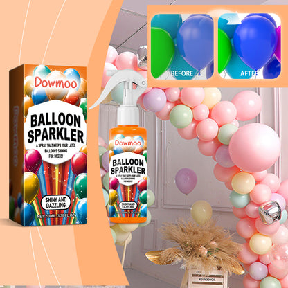 DOWMOO Rubber Balloons Bright Spray Balloon Improve Skin Gloss Lasting Effect Increase Atmosphere Gloss Spray