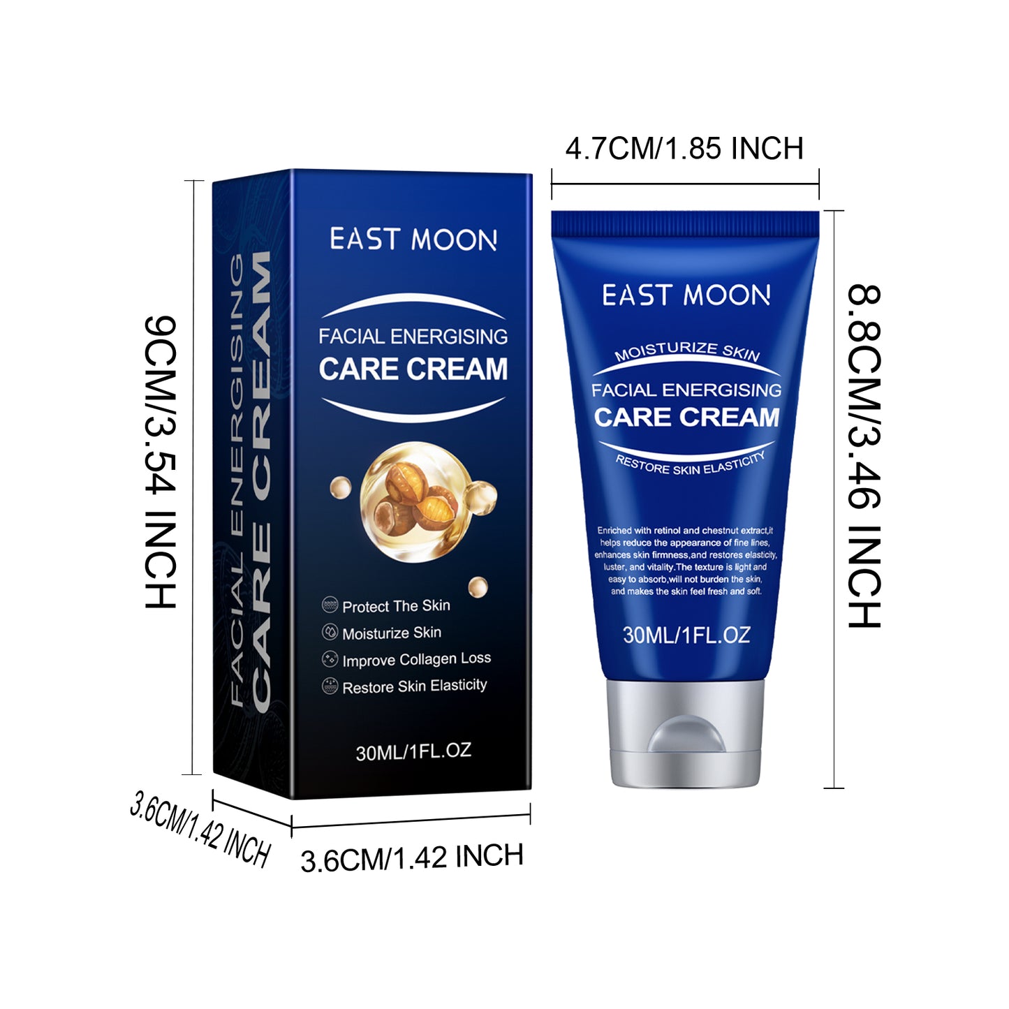 East Moon Men's Moisturizing Lotion Tight Moisturizing Deep Hydrating Moisturizing Facial Skin Anti Aging Lotion