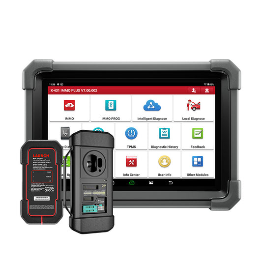 LAUNCH X431 IMMO Elite Programming Tool With 2 Years Update All Systems Bi-Directional Control Diagnostic Tool 39+ Services