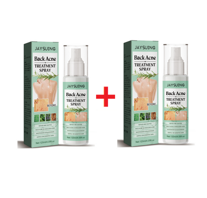 Jaysuing Back Care Spray Relieve Back Skin Moisturize Hydrate Body Clean Smooth Skin