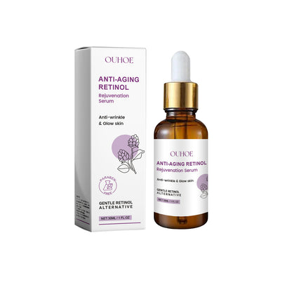 OUHOE Retinol Anti-Wrinkle Serum Hydrating Moisturizing Lifting Firming Diminishing Fine Lines Nourishing Skincare Essence