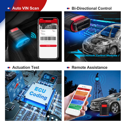 ThinkDiag New Version OBD2 OBDeleve Scanner Code Reader Car All Reset Service Auto Car 2 Year Free Diagnostic Tools