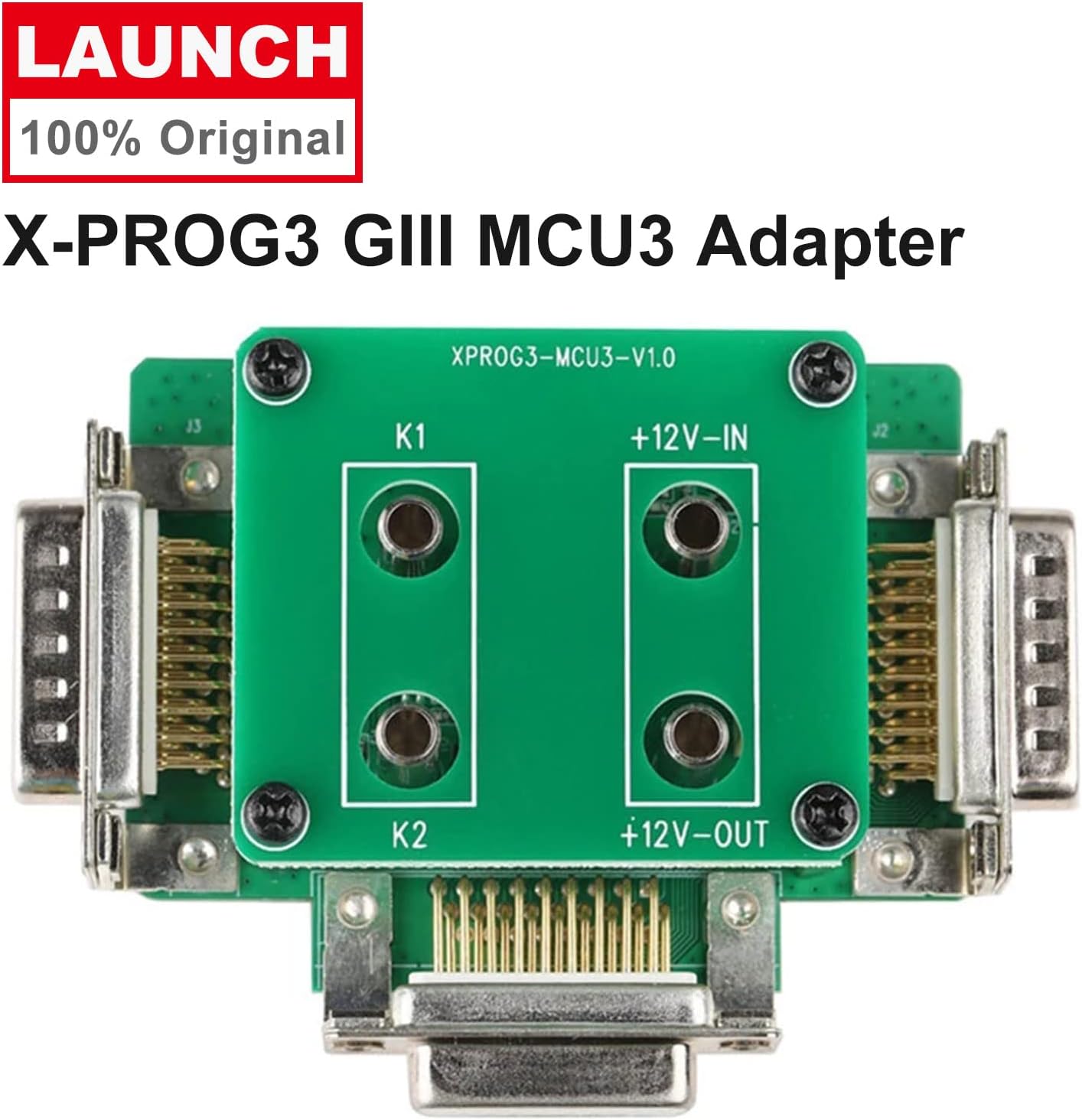 LAUNCH X431 MCU 3 Adapter for X-431 IMMO Elite/Plus/Pro X-PROG3 Work for Mercedes All Keys Lost and ECU TCU Reading