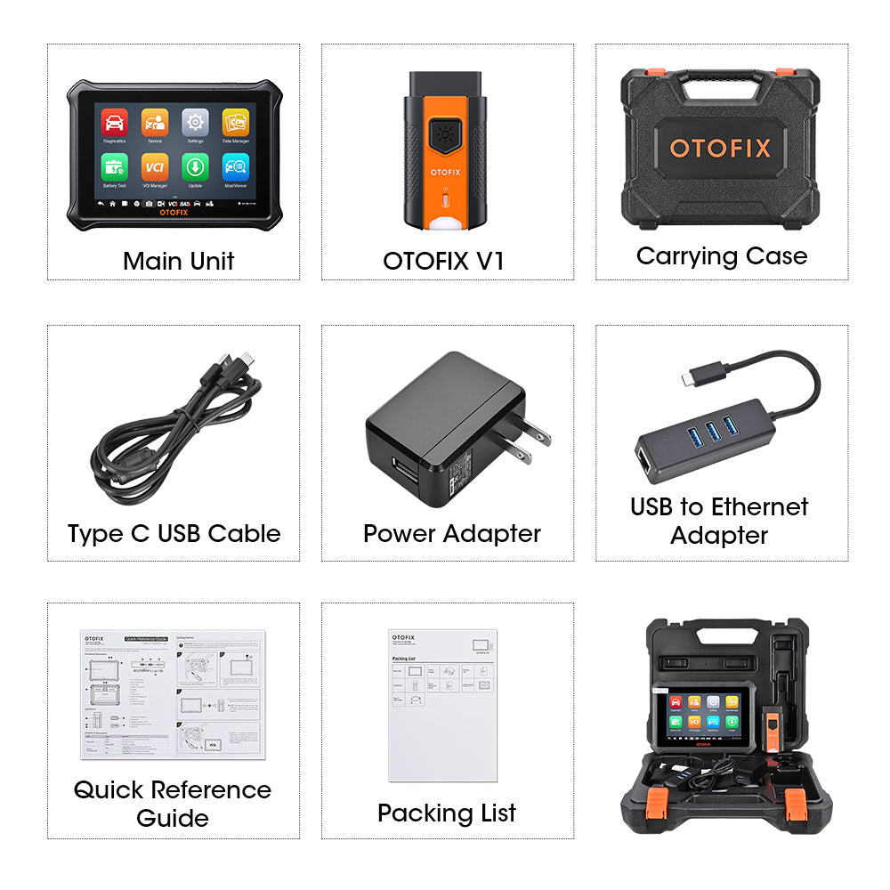 OTOFIX Authorized Shop D1 2 Years Free Update Overseas Supply Car Vehicle Obd2 Auto Automotive Diagnostic Scanner Tools for Cars