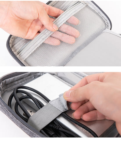 Digital Gadget Case Cable Travel Storage Organizer Bag Electronic Accessories Bag Data Cable Bag