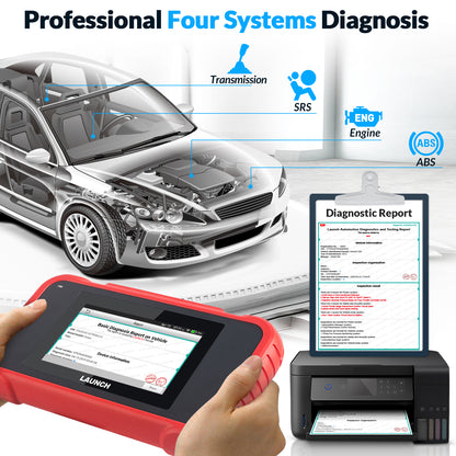 LAUNCH Original X431 CRP123E V2.0 OBD2 Diagnostic Tools Auto OBD Engine OBD2 Machine Vehicle Coder Reader Scanner