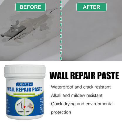 Jue-Fish Wall Repair Paste Stain Covering Repair Agent Wall Paint Peeling Moisture-Proof Wall Paint Crack Repair Paste