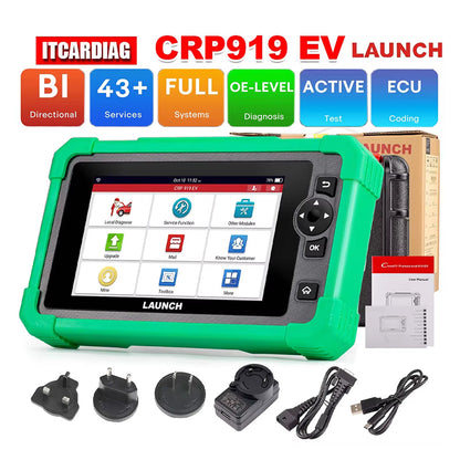 2025 Newest CRP919 EV Automotive Scanner With CANFD DOIP All System Code Reader for New Energy Cars