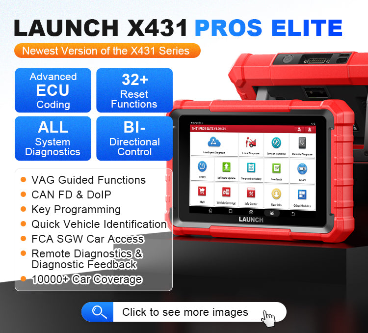 Professional Launch X431 Pros Elite Obd 2 X-431 Pro Elite Automotive Diagnosis Tool Vehicle Scanner Diagnostic Machine for Cars