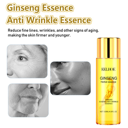 EELHOE Ginseng Anti-Wrinkle Revitalizing Essence Fade Wrinkles, Tighten Facial Skin, Tender, Smooth and Elastic