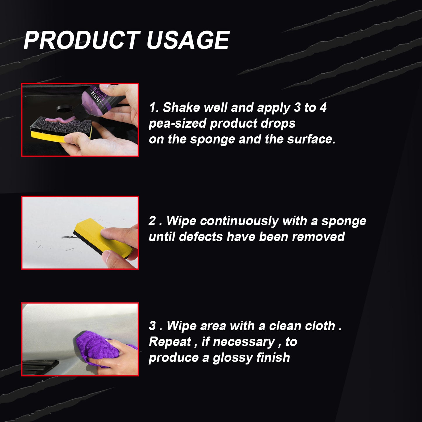 EELHOE Car Scratch-Free Repair Liquid Paint Repair Scratch Removal Beauty Maintenance Polishing Solution