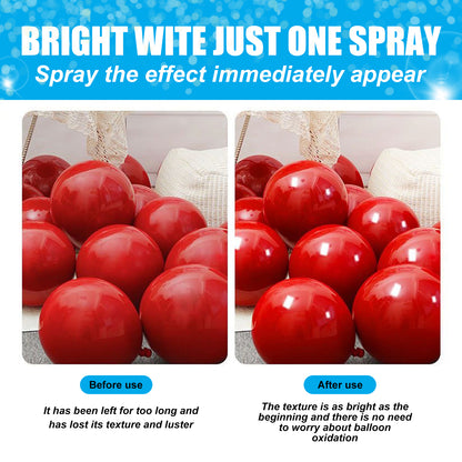 Jue-Fish Aerosol Balloon Spray Balloon Surface Texture Gloss Long-lasting Non-oxidizing Non-fading Spray