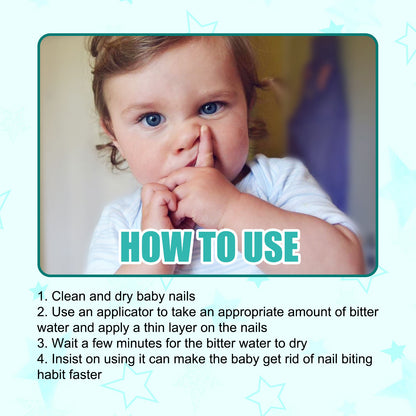 EELHOE Anti-Nail Biting Solution Prevent Infants and Toddlers from Nail Biting Nail Care Solution for Nail Biting Prevention