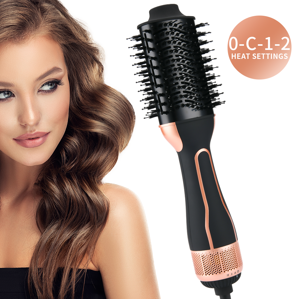 Electric Blow Dry Brush One Step Hair Dryer 1000W High Power Hot Air Volumizer Comb Professional Hot Air Brush Wholesale 3 in 1