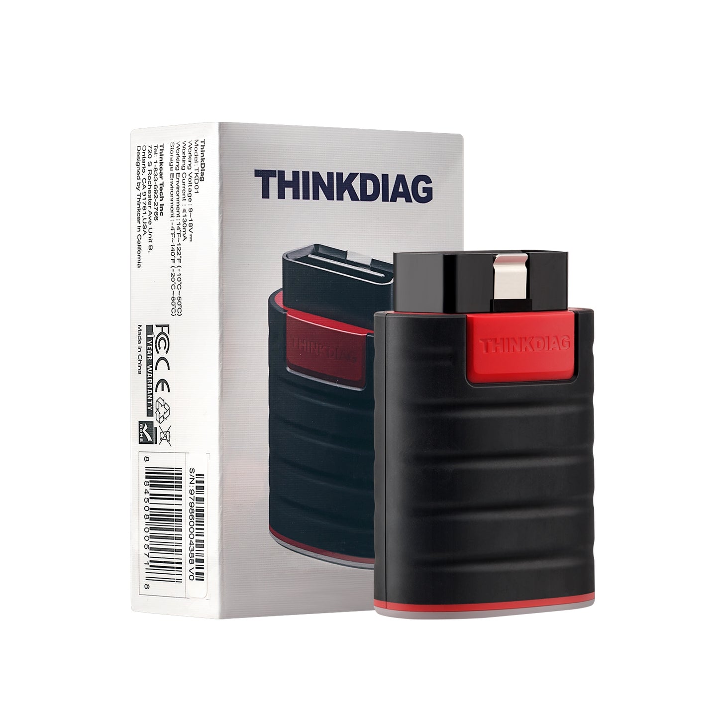 2025 Hot Thinkdiag Old Version Automotive Professional Full System OBD2 Diagnostic Tool 1Year All Software Free