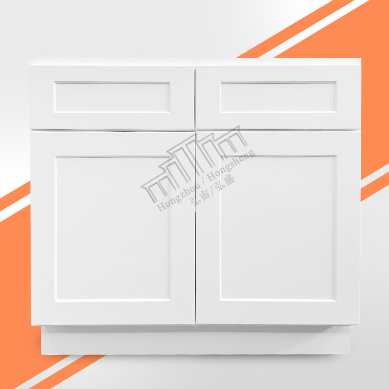 Ready to Ship American Warehouse B33-B36 in Stock RTA Kitchen Cabinets Free Shipping Affordable Solid Wood Cabinets for Remodel