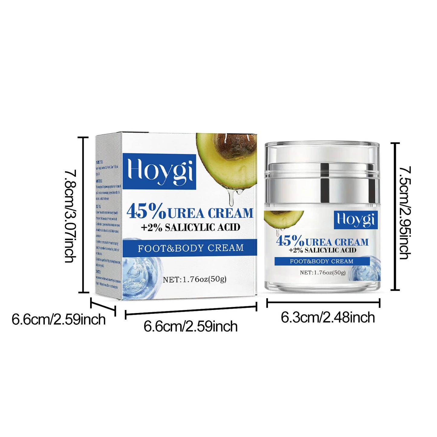 Hoygi Hand and Foot Moisturizing Cream Skin Hand Foot Anti-Freeze Dry Crack Peeling Moisturizing Hydrating Body Lotion