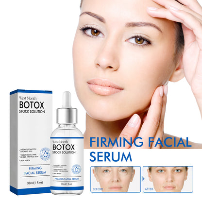 West&Month Facial Firming Serum Hydrating Moisturizing Brightening Skin Care Reducing Fine Lines Nasolabial Folds