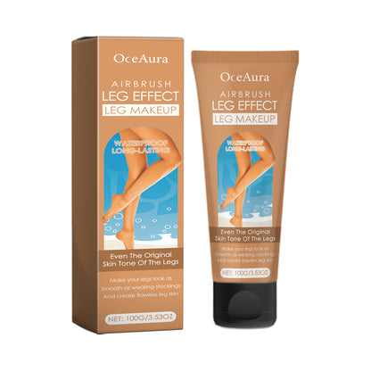 OceAura Leg Darkening Cream Outdoor Sunbathing Even Tone Enhancer Natural Tan Skin Moisturizing Tanning Cream