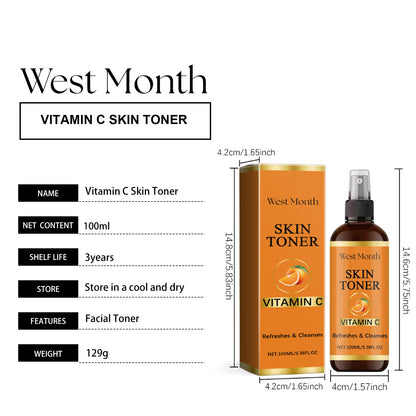 West&Month Lotion Spray Hydrating, Moisturizing and Brightening Skin Refreshing, Moisturizing, Shiny and Bright Lotion