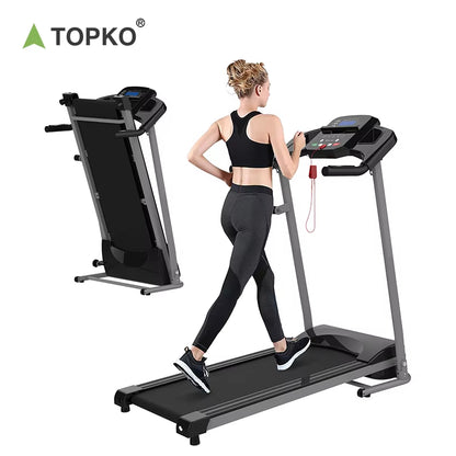 TOPKO in STOCK US WAREHOUSE Folding Treadmill for Small Apartment Electric Motorized Running Machine for Gym Home Treadmill