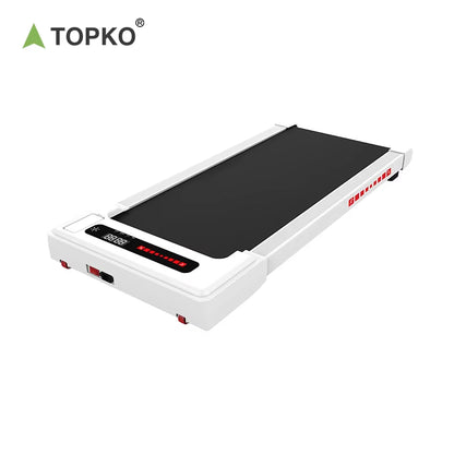 TOPKO in STOCK US WAREHOUSE PortabLe Mini Treadmill with Remote Control Bluetooth Max Weight Walking Pad