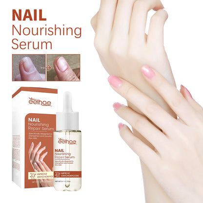 EELHOE Nail Care Essence Hand and Foot Nail Repair Soft Nail Thickening Moisturizing Brightening Nail Care Essence