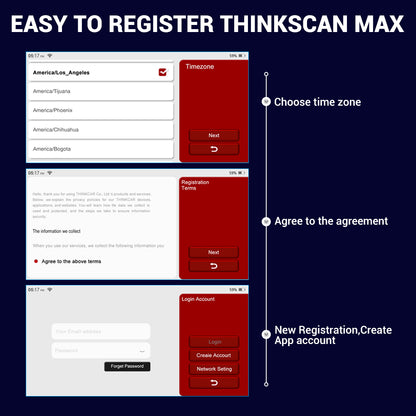 ThinkScan Max 2 Automotive Diagnostic Tools Full System OBD2 Scanner 28 Reset PK ArtiDiag800  ThinkTool Mini