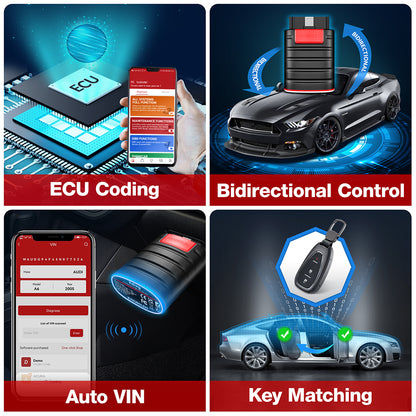 Ediag New Version All System Diagnostic Tool ECU Coding Active Test 15 Resets Car OBD2 Scanner 1 Year Update Free