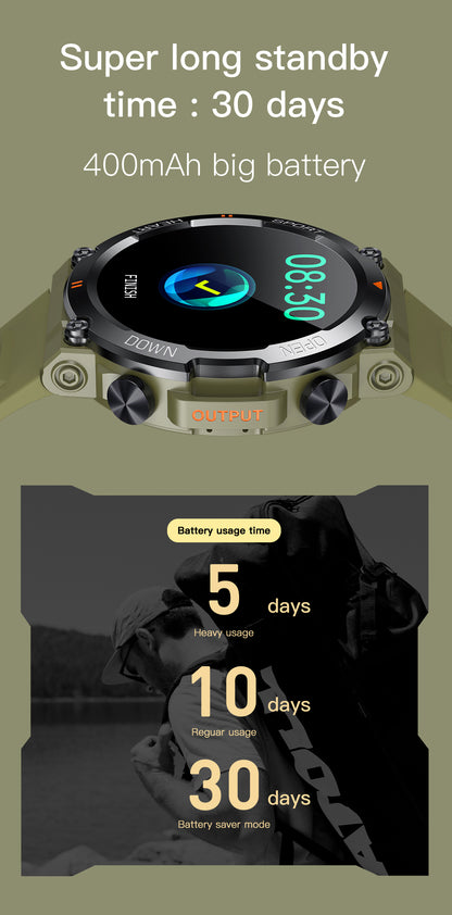 SENBONO K56PRO New Outdoor Sports Smart Watch Men Round 1.39inch Big Screen Custom Dial Answer Call 400mAh Men Smartwatch Woman